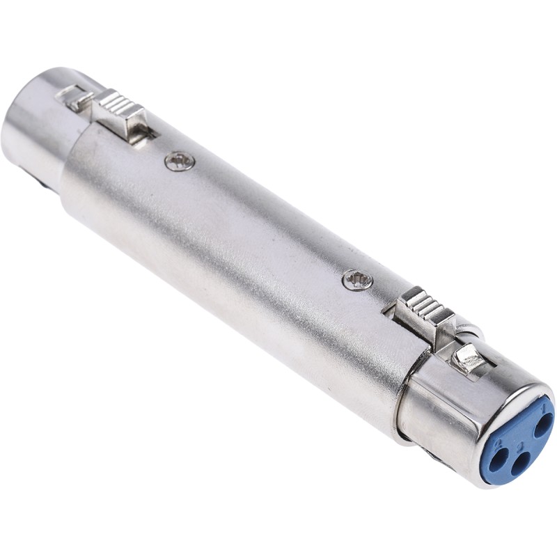 1 pcs - RS PRO AV Adapter, Female XLR to Female XLR