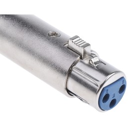 1 pcs - RS PRO AV Adapter, Female XLR to Female XLR