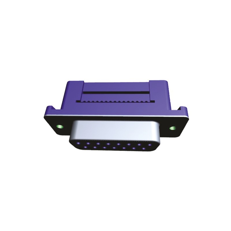 1 pcs - Wurth Elektronik 618 9 Way Cable Mount D-sub Connector Socket, 2.77mm Pitch