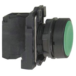 1 pcs - Schneider Electric Harmony XB5 Series Push Button, Panel Mount, 22mm Cutout, SPDT