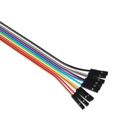 1 pcs - 4128, 200mm Jumper Wire Breadboard Jumper Wire in Black, Blue, Brown, Green, Grey, Orange, Purple, Red, White, Yellow