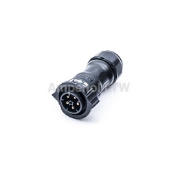 1 pcs - Amphenol Industrial Circular Connector, 5 Contacts, Cable Mount, Plug, Male, IP68, X-Lok Series