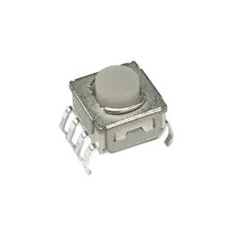 10 pcs : 228EMVARGBFR - Tactile Switches LED tact sw, gullwing, vertical, red,green&blue flat led