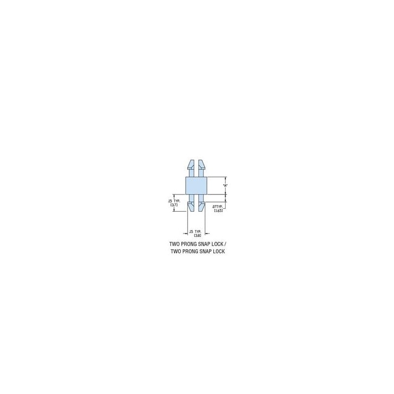 10 pcs : 10286F - Standoffs & Spacers HMSPDLN-06 V-0 NATURAL