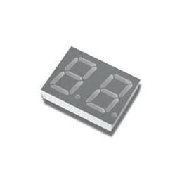 10 pcs : HDSP-521G - LED Displays & Accessories Green 571nm 0.56in 7 Segment