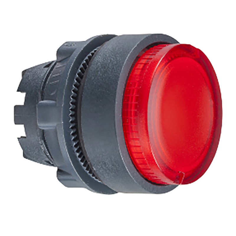 1 pcs - Schneider Electric ZB5 Series Red Momentary Push Button Head, 22mm Cutout, IP66, IP69K