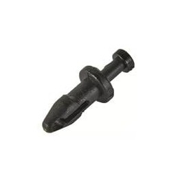 10 pcs : TRM-2 - Screws & Fasteners Rivet,Black,.080-.105 in Hold, Rivet,Push,HS Black,1K/Bag