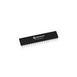 10 pcs : PIC18F45Q24-I/P - 8-bit Microcontrollers - MCU 32KB Flash, 2KB RAM, 512bytes EEPROM, MVIO, 10b ADC2, 8b DAC, ACP, Comp,