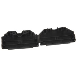 1 pcs - Amphenol ICC Nylon D Sub Backshell, 37 Way