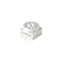 10 pcs : RDS1-10S-1065-SMT-TR-67 - DIP Switches/SIP Switches 10 Position Surface Mount 2.54 mm Pitch IP67 Flush Arrow Actuator D