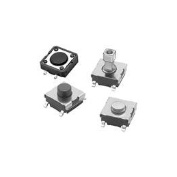 10 pcs : B3F-5051 - Tactile Switches Projected 7.3x12.5 Gold Pl w/out Grd Tm