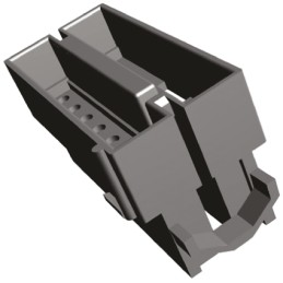 1 pcs - TE Connectivity, Commercial MATE-N-LOK Female Connector Housing, 4.95mm Pitch, 16 Way, 2 Row