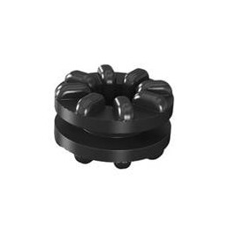 10 pcs : VG-5 - Screws & Fasteners Screw Vibr Grommet,Black,.217 in Hole, Screw Vibr Grommet,Black