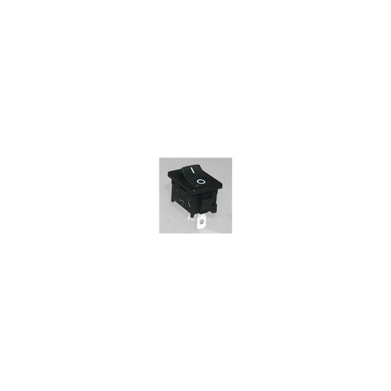 10 pcs : GRB066A02BB2 - Rocker Switches On-Off Rocker Black I/O
