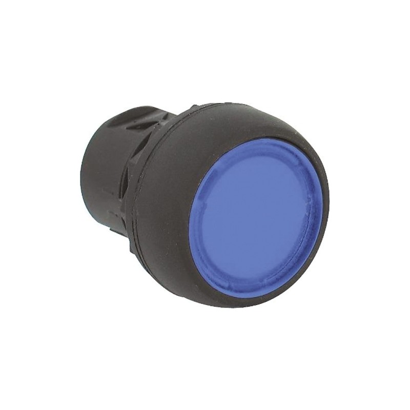 1 pcs - Allen Bradley 800F Series Blue Momentary Push Button Head, 22mm Cutout, IP65