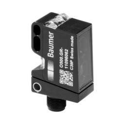 1 pcs - Baumer Light Barrier Photoelectric Sensor, Block Sensor, 1 m Detection Range IO-LINK