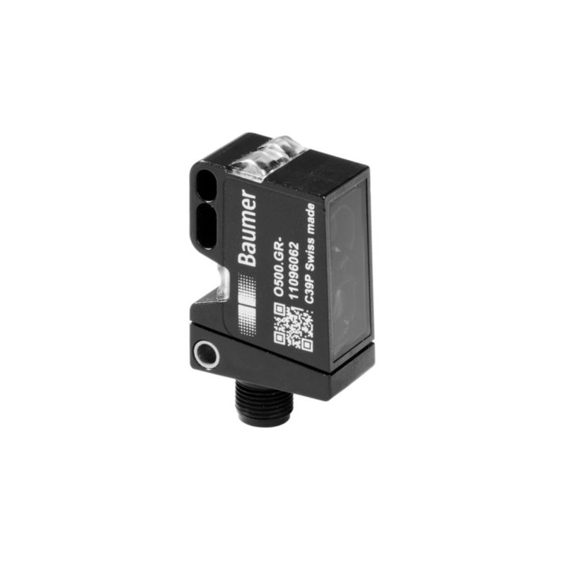1 pcs - Baumer Light Barrier Photoelectric Sensor, Block Sensor, 1 m Detection Range IO-LINK