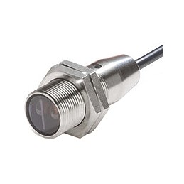 1 pcs - Omron Through Beam Photoelectric Sensor, Barrel Sensor, 20 m Detection Range