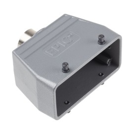 1 pcs - Epic Contact H-BE Heavy Duty Power Connector Hood, 16 Contacts, M25 Thread