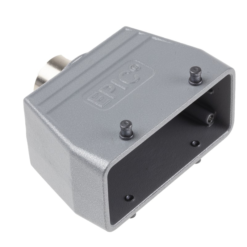 1 pcs - Epic Contact H-BE Heavy Duty Power Connector Hood, 16 Contacts, M25 Thread