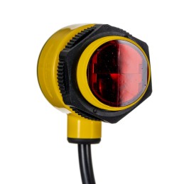 1 pcs - Banner Retroreflective Photoelectric Sensor, Barrel Sensor, 50 mm - 6 m Detection Range