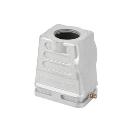 1 pcs - Amphenol Industrial C146 Heavy Duty Power Connector Hood, M20 Thread