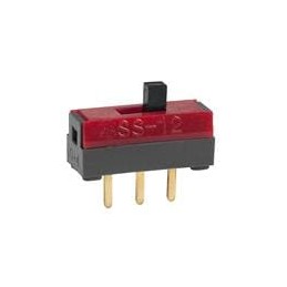 10 pcs : SS12SDP4 - Slide Switches ON-ON .1A TOP ACTUR .1' X .1' PC SPACING