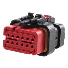 1 pcs - TE Connectivity, AMPSEAL 16 Automotive Connector Socket 12 Way