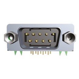 1 pcs - Wurth Elektronik 618 9 Way Right Angle Through Hole D-sub Connector Plug, 2.77mm Pitch