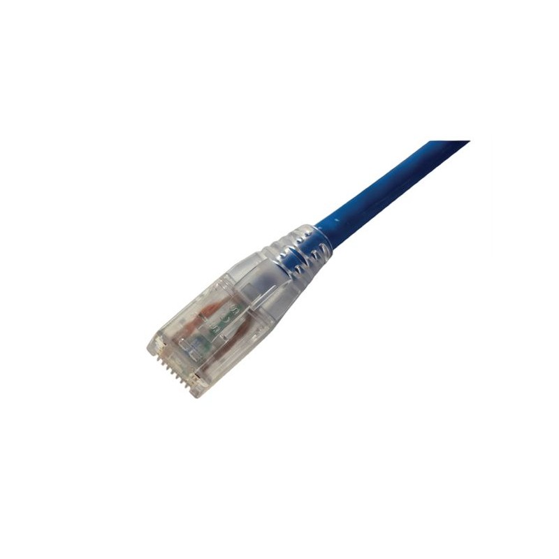 1 pcs - Amphenol Industrial Cat6 RJ45 to RJ45 Ethernet Cable, Unshielded, Blue, 10m