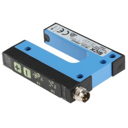 1 pcs - Sick Through Beam Photoelectric Sensor, Fork Sensor, 15 mm Detection Range