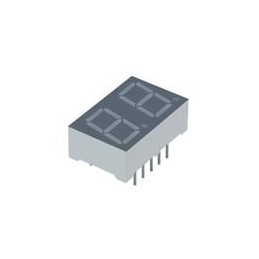 10 pcs : LTD-4708JR - LED Displays & Accessories 2 Digit, Red Low Current