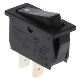 1 pcs - Marquardt SPST, On-None-Off Rocker Switch Panel Mount