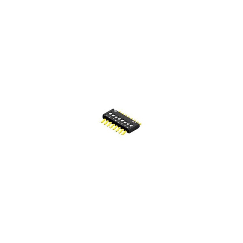 10 pcs : DHN-02-V - DIP Switches/SIP Switches 25mA/24VDC 2 POS