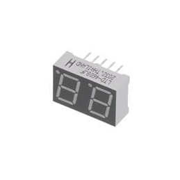10 pcs : LTD-4608JF - LED Displays & Accessories 2 Digit, Orange Low Current