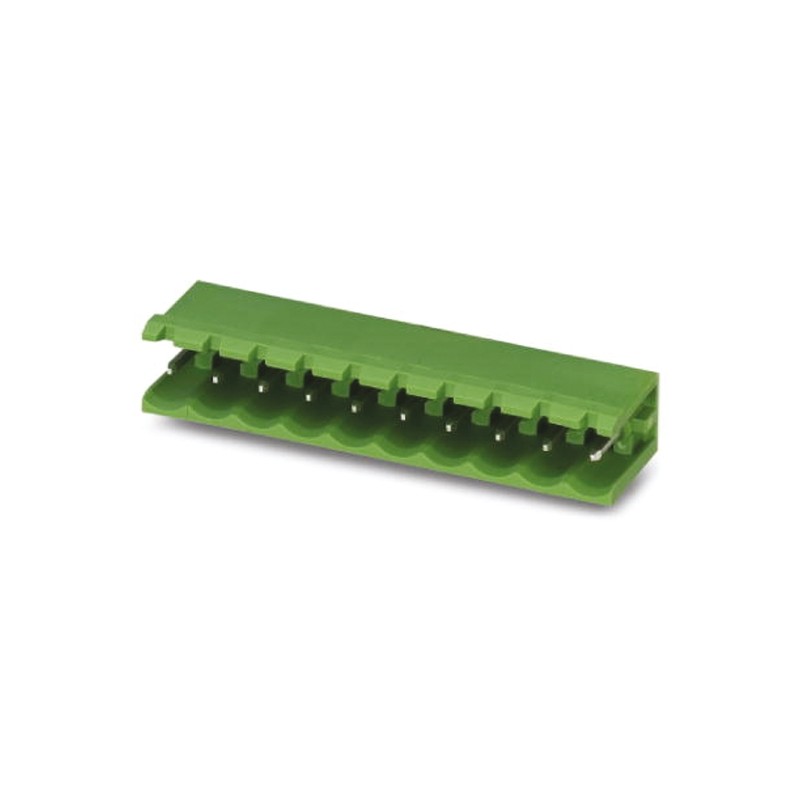 1 pcs - Phoenix Contact 5.0mm Pitch 8 Way Right Angle Pluggable Terminal Block, Header, Solder Termination