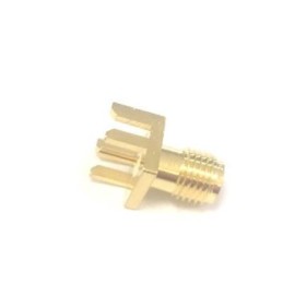 1 pcs - RS PRO, jack Edge Mount SMA Connector, 50Ω, Solder Termination, Straight Body
