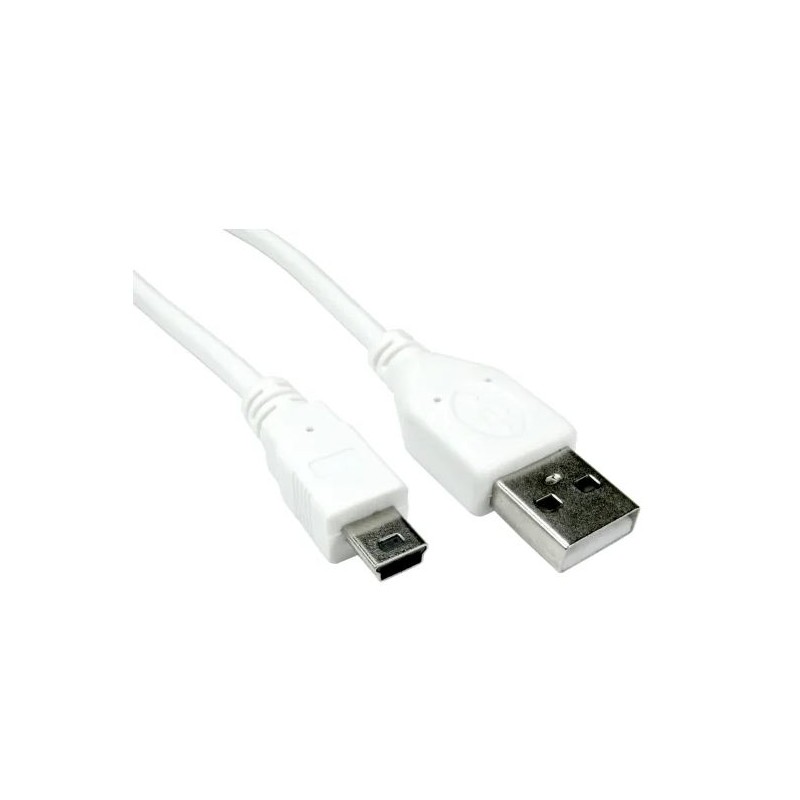 1 pcs - RS PRO USB 2.0 Cable, Male USB A to Male Mini USB B Cable, 3m