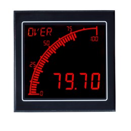 1 pcs - Trumeter APM LCD Digital Panel Multi-Function Meter for Current, Voltage, 68mm x 68mm
