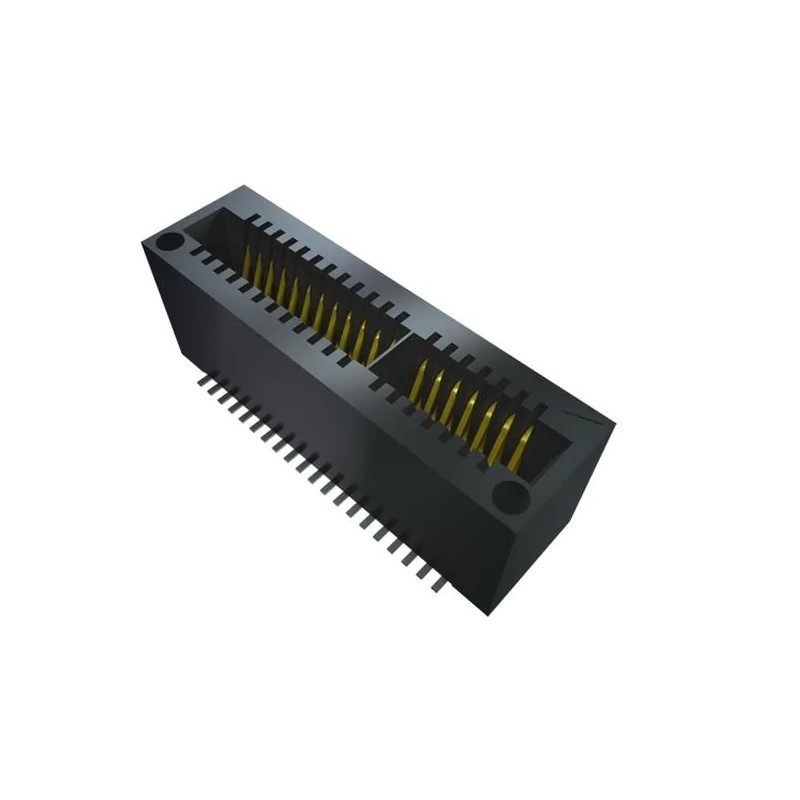 1 pcs - Samtec MEC1 Series Vertical Male Edge Connector, Surface Mount, 60-Contacts, 1mm Pitch, 2-Row