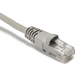 1 pcs - Polyco Healthline Cat6 Male RJ45 to Male RJ45 Ethernet Cable, U/UTP, Grey, 1.52m