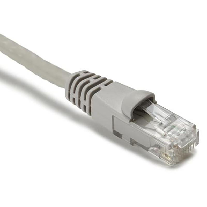 1 pcs - Polyco Healthline Cat6 Male RJ45 to Male RJ45 Ethernet Cable, U/UTP, Grey, 1.52m
