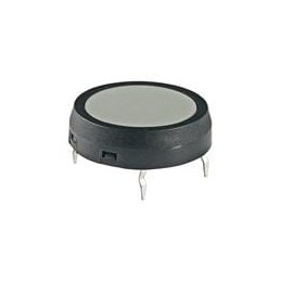 10 pcs : JF15CP2H - Tactile Switches SPST RND/RND GRAY