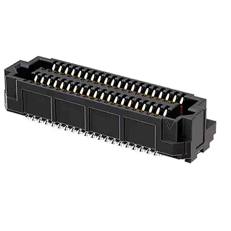 1 pcs - Samtec ADF6 Series Vertical PCB Socket, 20-Contact, 4-Row, 0.635mm Pitch, Solder Termination