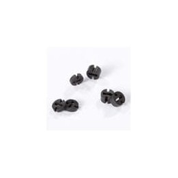 10 pcs : ELM 2-470 - LED Mounting Hardware LED Mount Self Ret 3mm Black .470 inch
