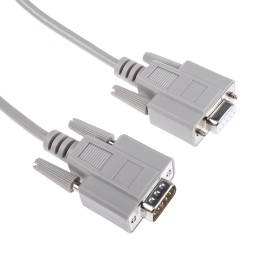 1 pcs - Phoenix Contact Male 9 Pin D-sub to Female 9 Pin D-sub Serial Cable, 5m PVC