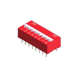 10 pcs : NDSR-10V - DIP Switches/SIP Switches Dip switch Slide Type