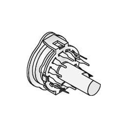 10 pcs : SR2513F-0304-19F0A-T-N - Rotary Switches 3 POLE 4 POS D SHAFT