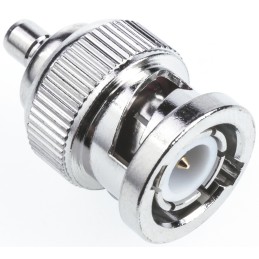 1 pcs - Telegartner Straight 50Ω RF Adapter BNC Plug to SMB Plug 4GHz