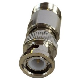 1 pcs - RF Solutions Straight 50Ω RF Adapter BNC Plug Socket